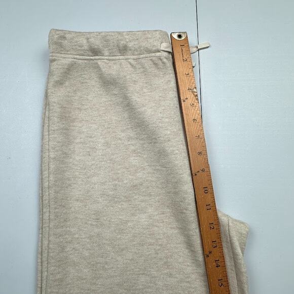 OGL Pants Womens Large Tan Wide Leg Pullon Comfort Stretch Minimalist Neutral - Picture 10 of 13